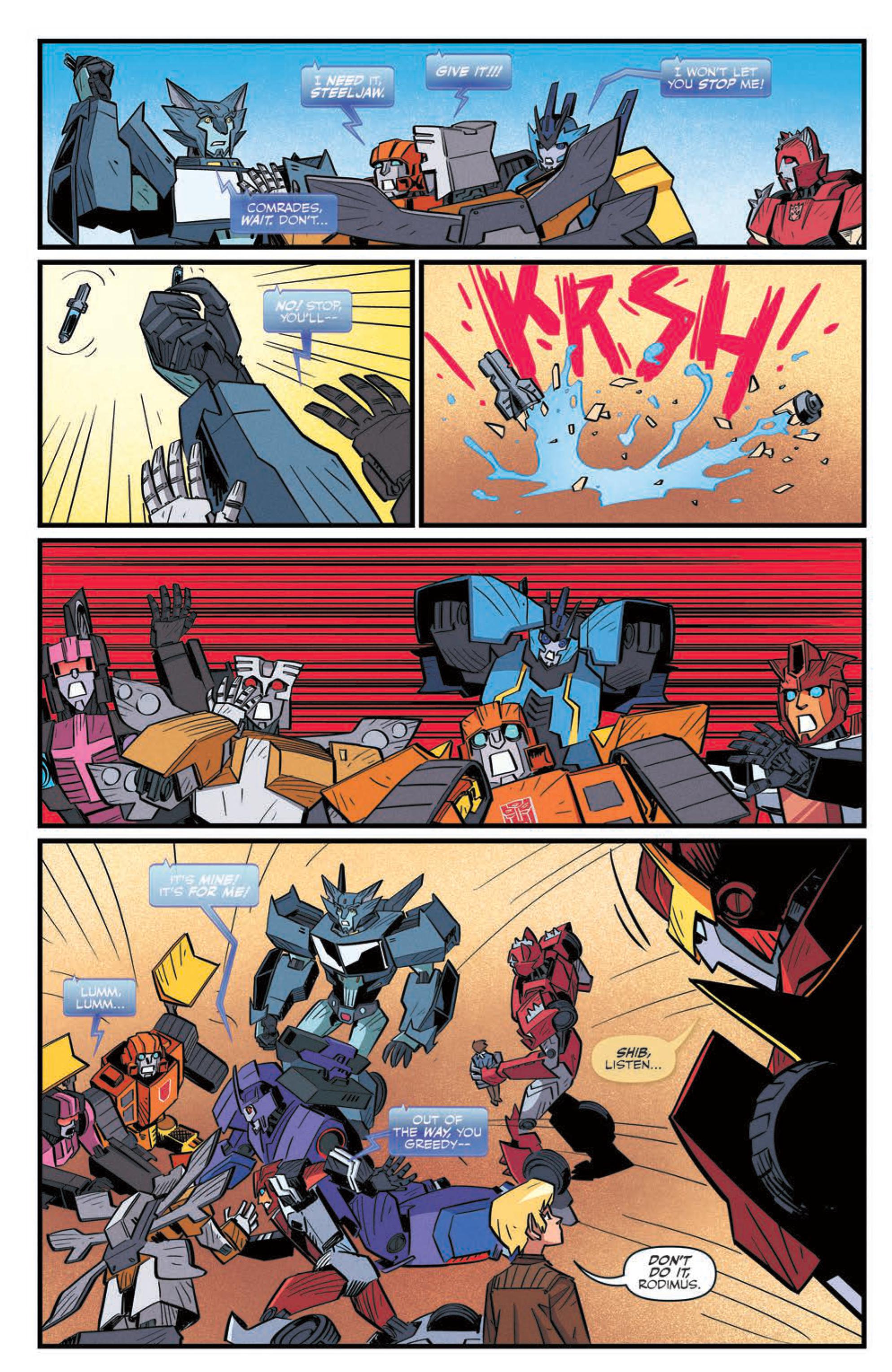 Transformers: Last Bot Standing Issue No. #4 Comic Book